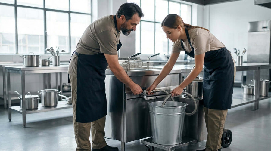 A Step-by-Step Guide: Safely Draining and Transporting Fryer Oil