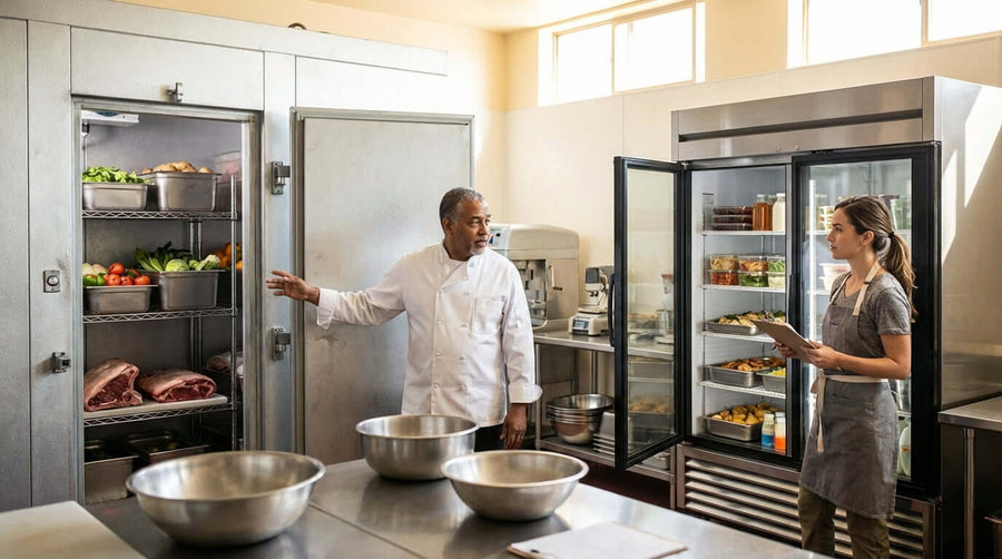 Walk-In Cooler vs. Reach-In Refrigerator: Which is Right for Your Kitchen?