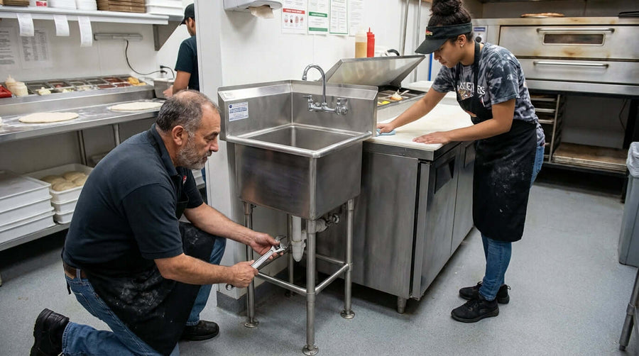 A Buyers Guide: Choosing the Right Leg Braces for Your Restaurant Sink