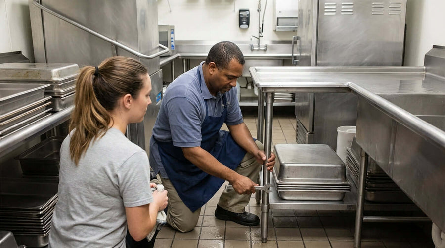 Extending Equipment Life: A Maintenance Guide for Dishtable Supports