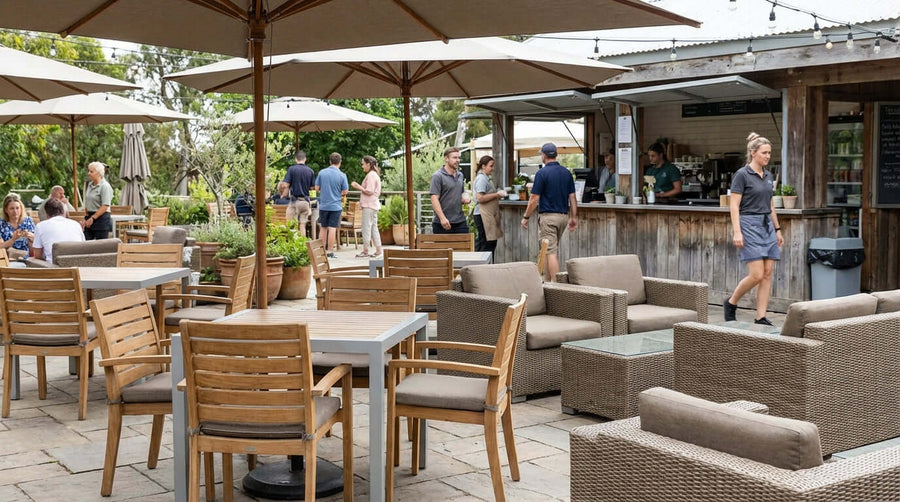 A Guide to Weather-Resistant Materials for Outdoor Restaurant Furniture
