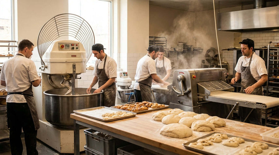 Perfecting Your Dough: A Guide to Using Commercial Dough Mixers and Sheeters