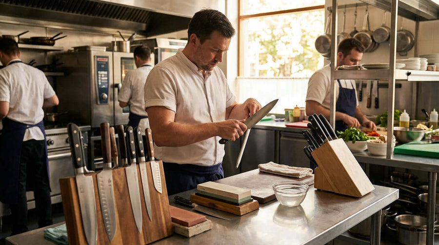The Ultimate Guide to Maintaining and Sharpening Your Professional Knife Sets