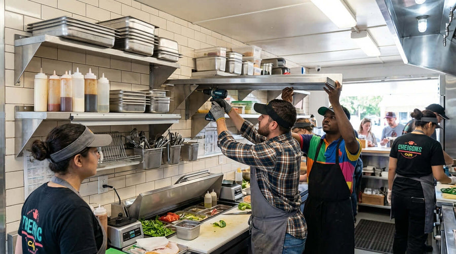 How to Properly Install and Maintain Your Commercial Wall Shelves