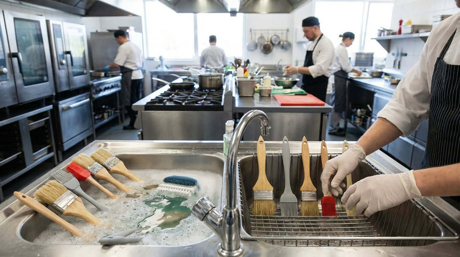 How to Properly Clean and Sanitize Your Food Service Basting Brushes for Longevity