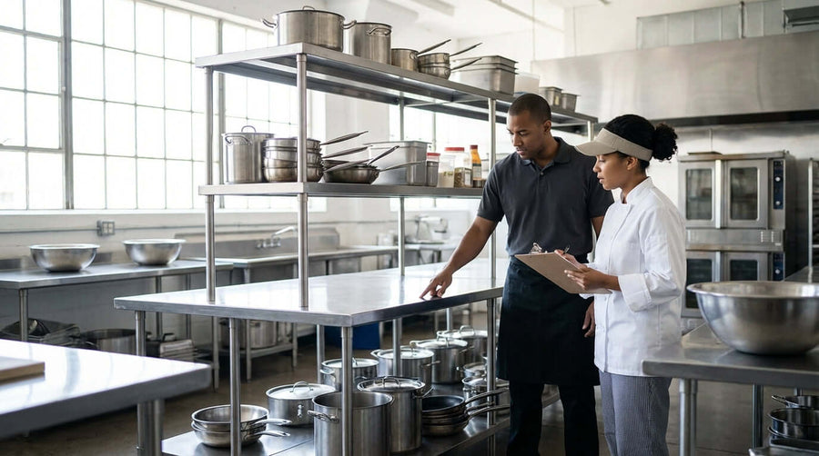 Stainless Steel Showdown: Understanding Gauges for Your Commercial Shelving