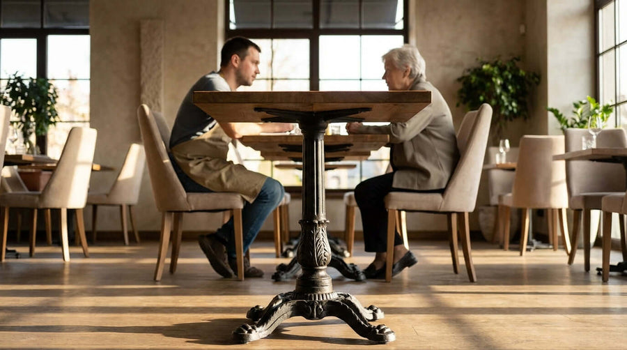 Beyond the Base: How Table Columns Influence Your Restaurants Ambiance