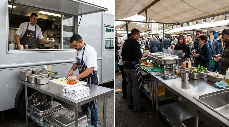 Why Every Food Truck and Caterer Needs a Folding Stainless Steel Table