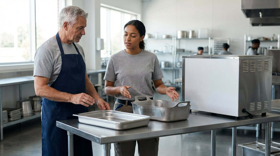 Spillage Solutions: Custom vs. Standard Water Pans for Your Equipment