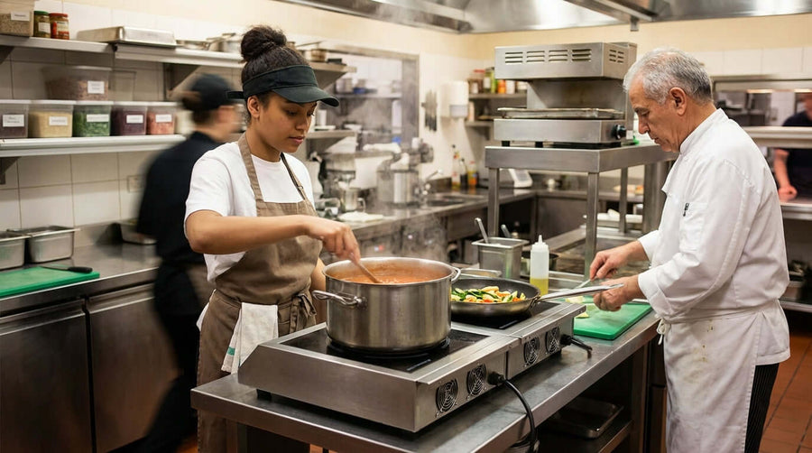 Not Enough Burners? How a Countertop Hot Plate Can Save Service During Peak Hours
