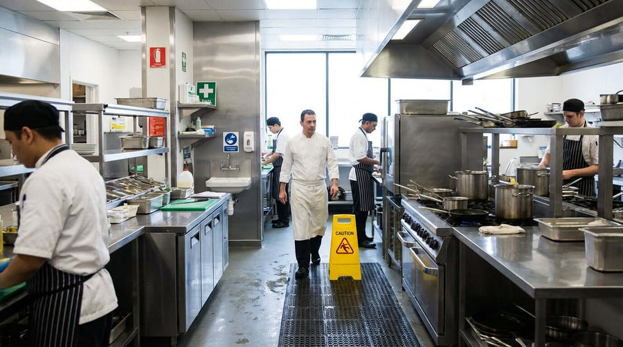 Beyond the Dining Room: The Essential Back of House Signs for Kitchen Safety