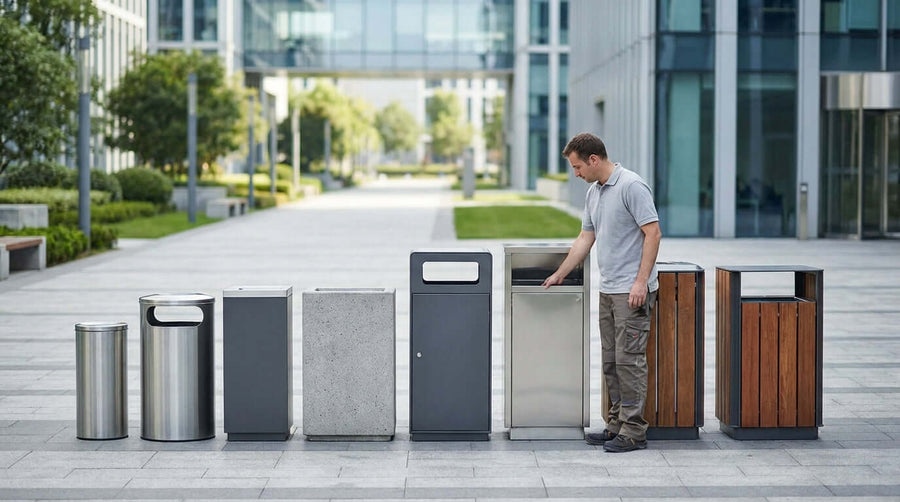 The Ultimate Buyers Guide to Commercial Outdoor Trash Cans