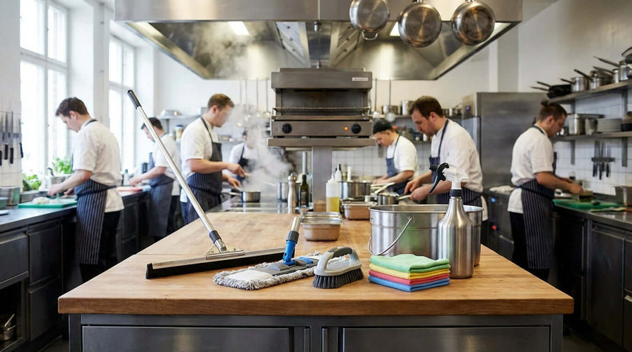 5 Must-Have Cleaning Accessories to Boost Efficiency in Your Restaurant