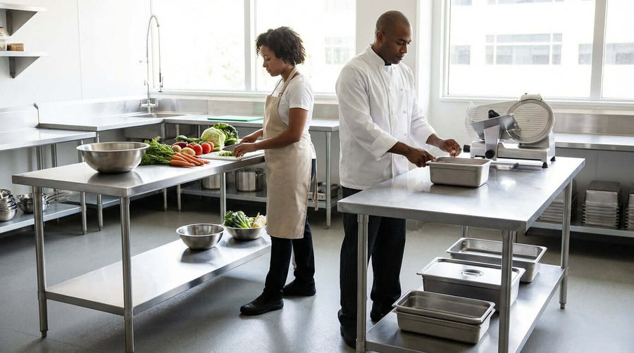 304 vs. 430: Choosing the Right Stainless Steel for Your Kitchen Prep Table