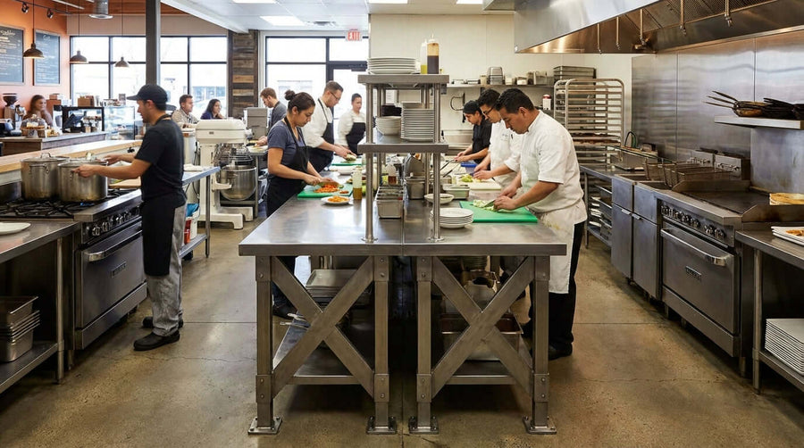 The Unsung Hero: How Leg Braces Ensure Safety in a Commercial Kitchen