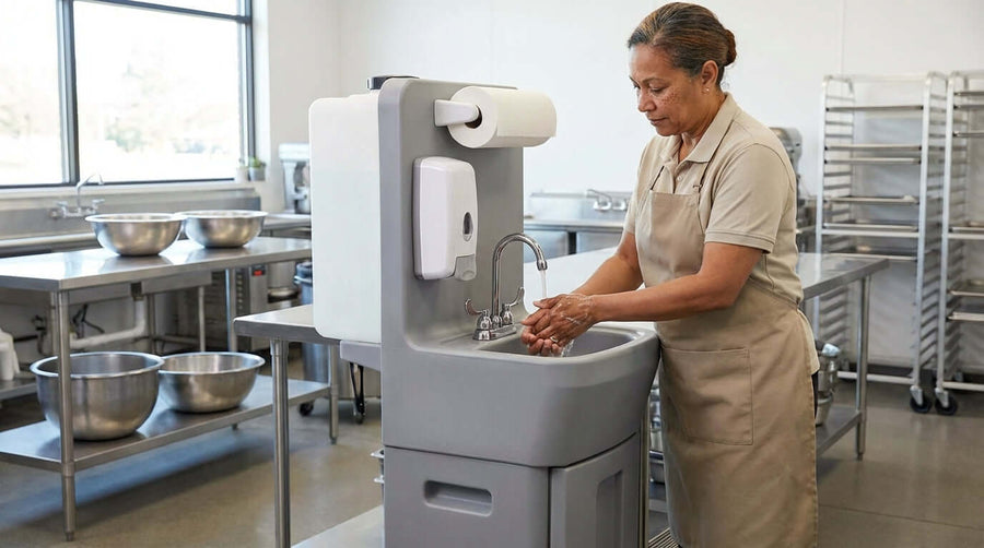 Beyond the Food Truck: 5 Unexpected Uses for a Portable Handwashing Station