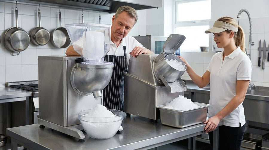 Ice Shaver vs. Ice Crusher: Which Machine is Right for Your Business?