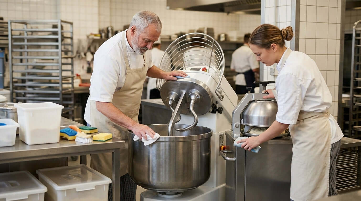 From Sticky to Smooth: A Cleaning & Maintenance Guide for Your Dough Equipment