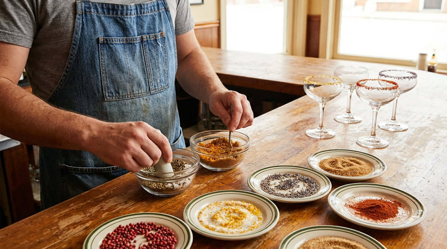 DIY Mixology: Crafting Your Own Signature Rimming Salts and Sugars