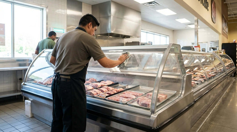 Keep it Clean, Keep it Safe: Essential Maintenance for Commercial Meat Merchandisers