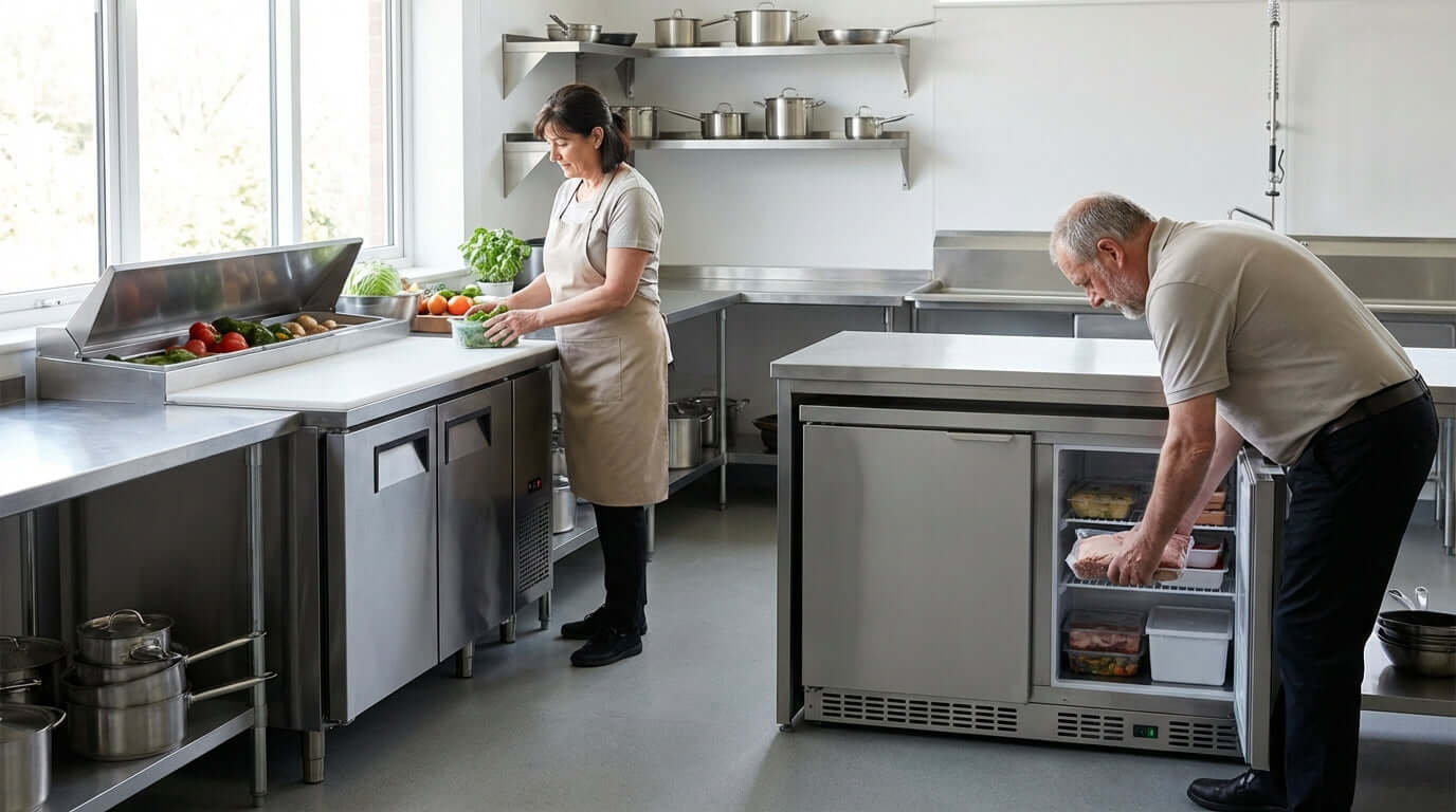 Worktop Freezer vs. Undercounter Freezer: Which is Right for Your Kitchen?