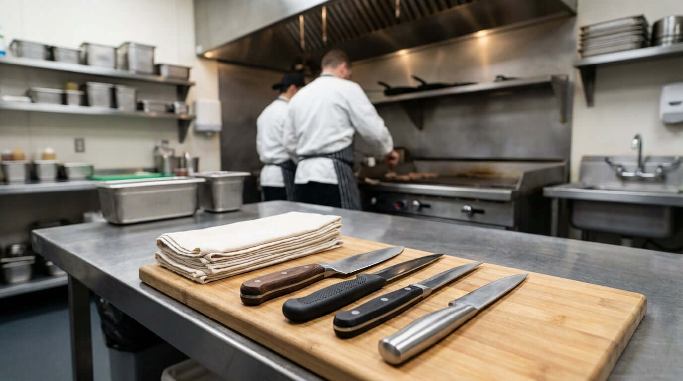 A Guide to Steak Knife Handle Materials (Wood, Poly, & Steel)