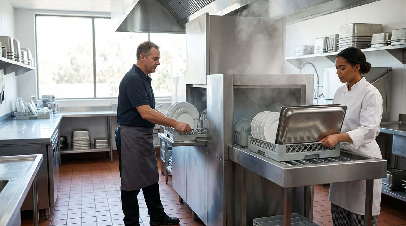 Achieving Unbeatable Sanitation: The Role of High-Temp Dishwashers in Food Safety