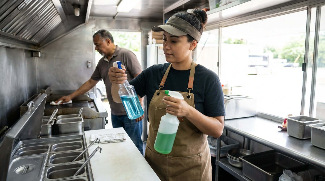 Food-Safe vs. Regular Cleaners: What Your Kitchen Staff Needs to Know
