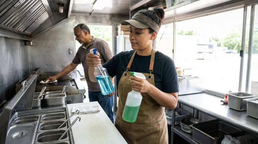 Food-Safe vs. Regular Cleaners: What Your Kitchen Staff Needs to Know