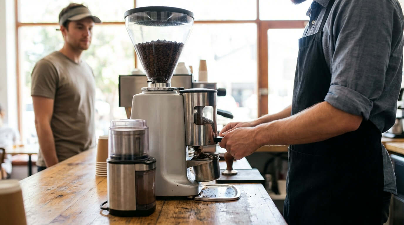 Burr vs. Blade: Why Your Commercial Coffee Grinder is a Game-Changer