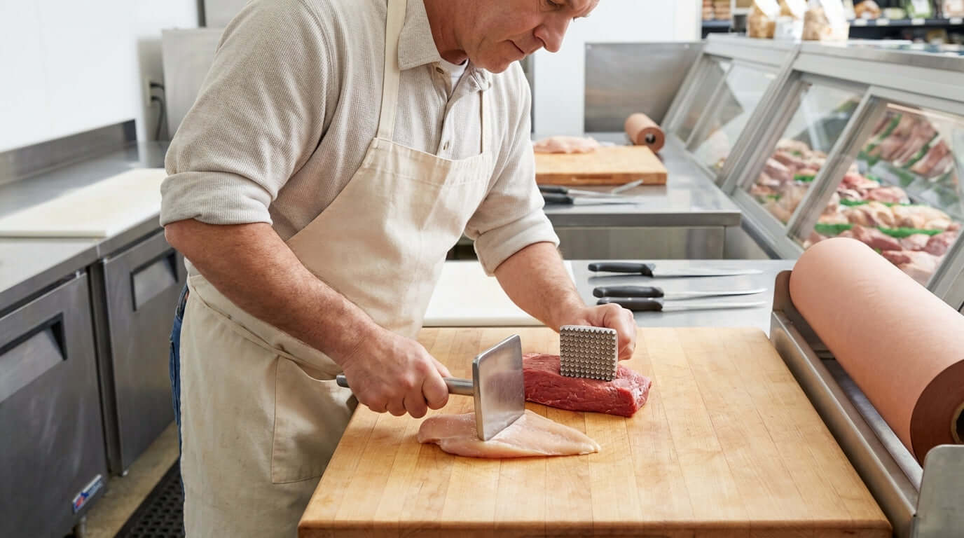 Flat vs. Textured: How to Use a Meat Pounder Like a Pro