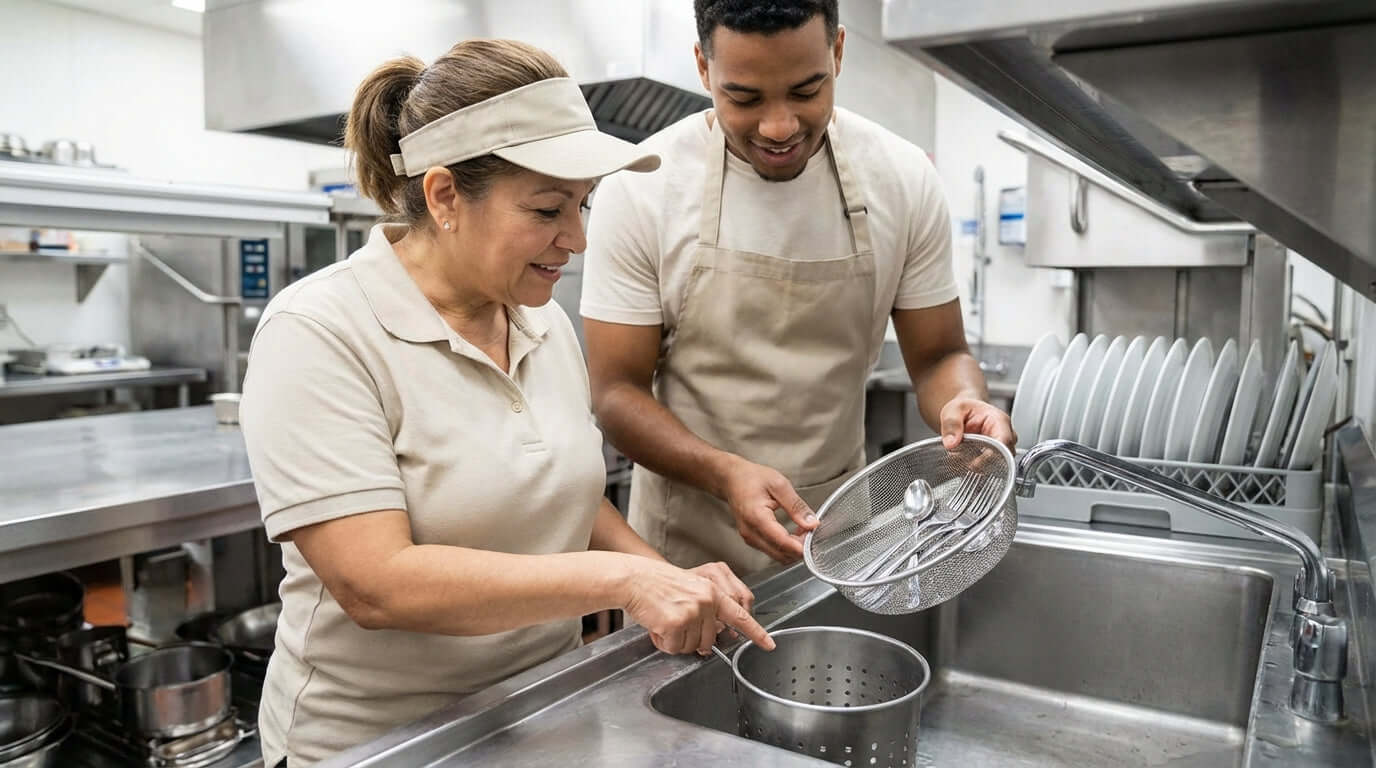 Losing Flatware Down the Drain? The Simple Solution Every Restaurant Needs