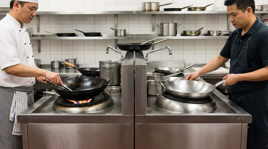 Natural Gas vs. Induction Woks: Which is Best for Your Restaurant?