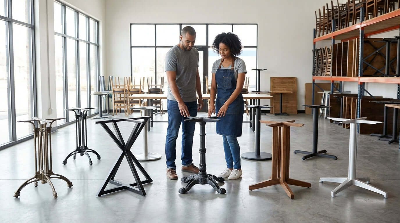 The Ultimate Guide: How to Choose the Perfect Restaurant Table Base