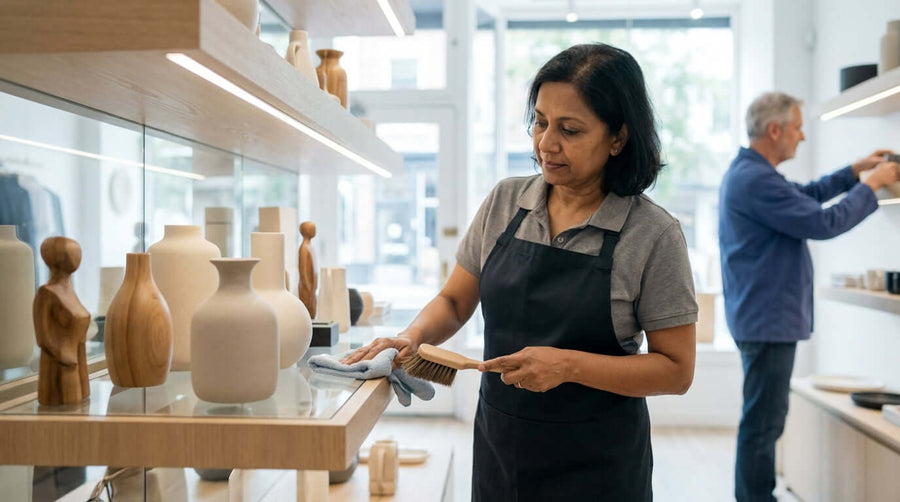 Keep Your Merchandise Pristine: Dusting Techniques for Retail Displays
