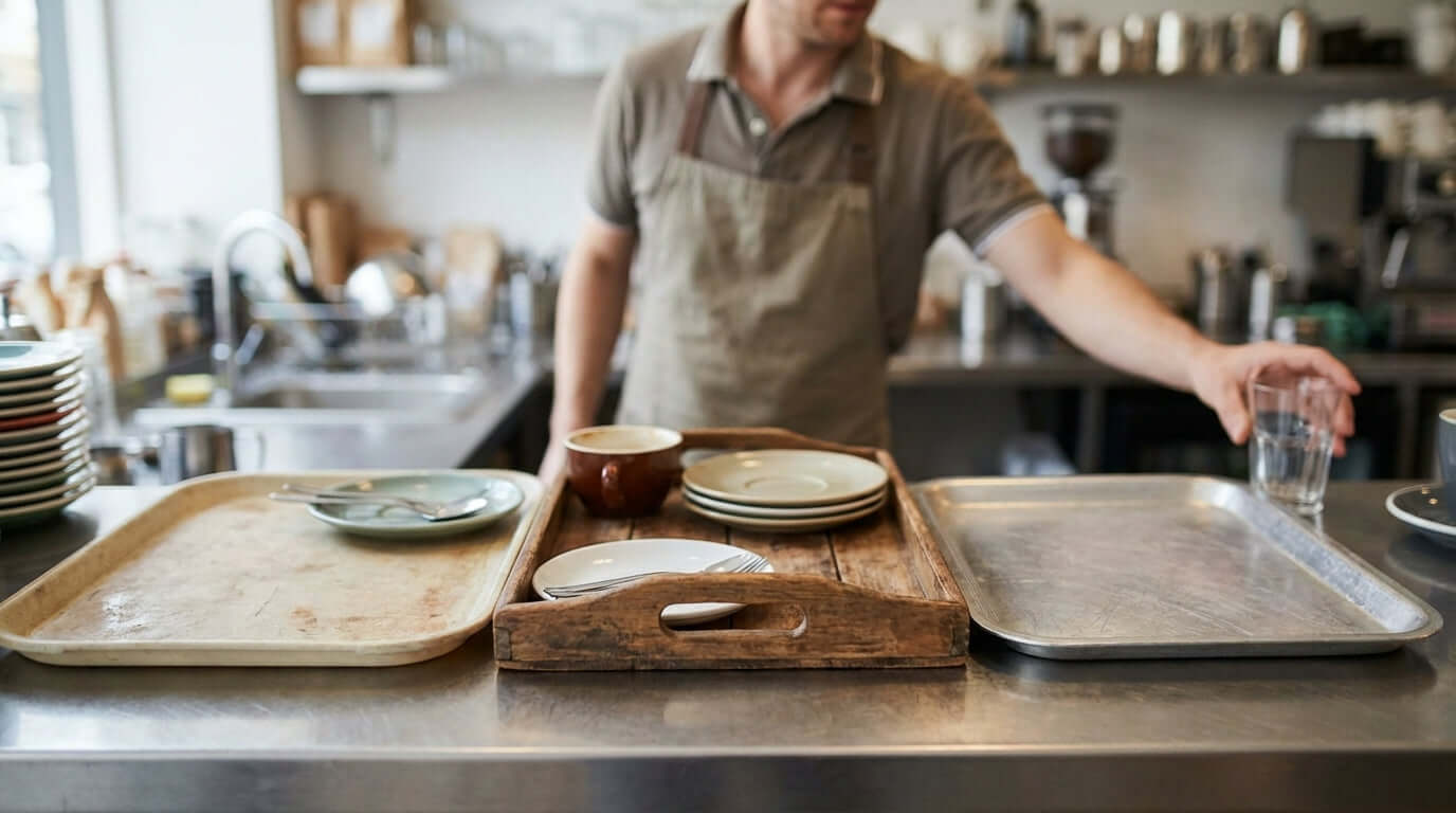 Plastic vs. Wood vs. Metal: Which Serving Tray Material is Best?