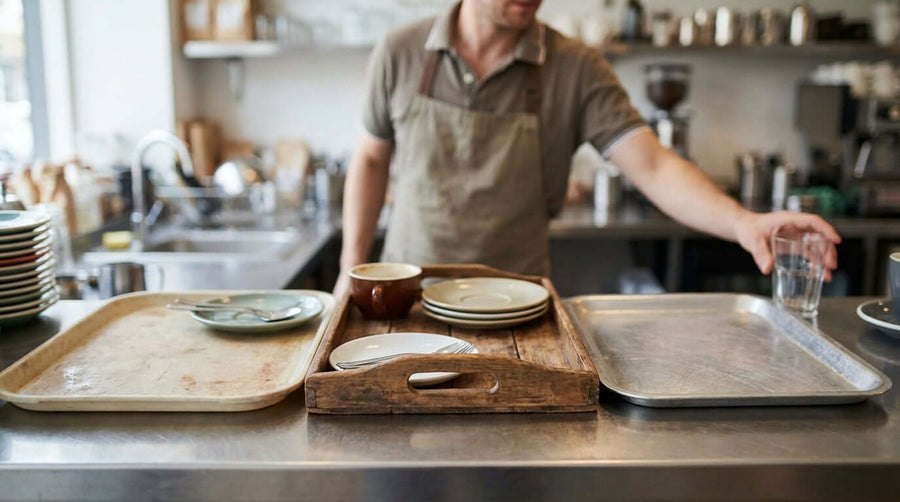 Plastic vs. Wood vs. Metal: Which Serving Tray Material is Best?