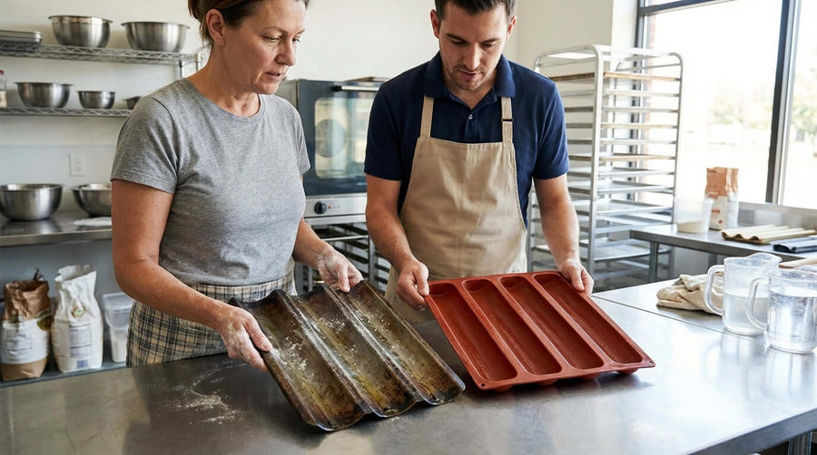 Carbon Steel vs. Silicone: Choosing the Best Baguette Pan for Your Kitchen