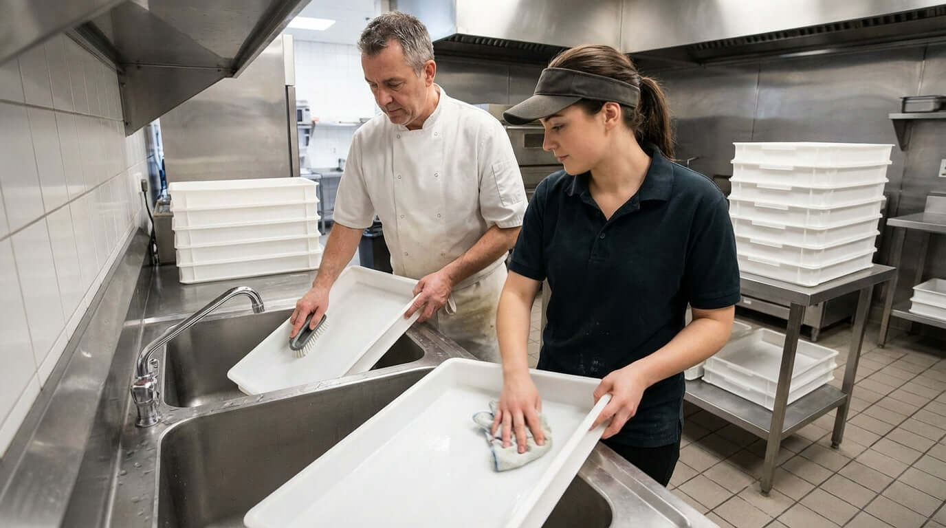 How to Properly Clean and Sanitize Your Dough Proofing Trays for Food Safety