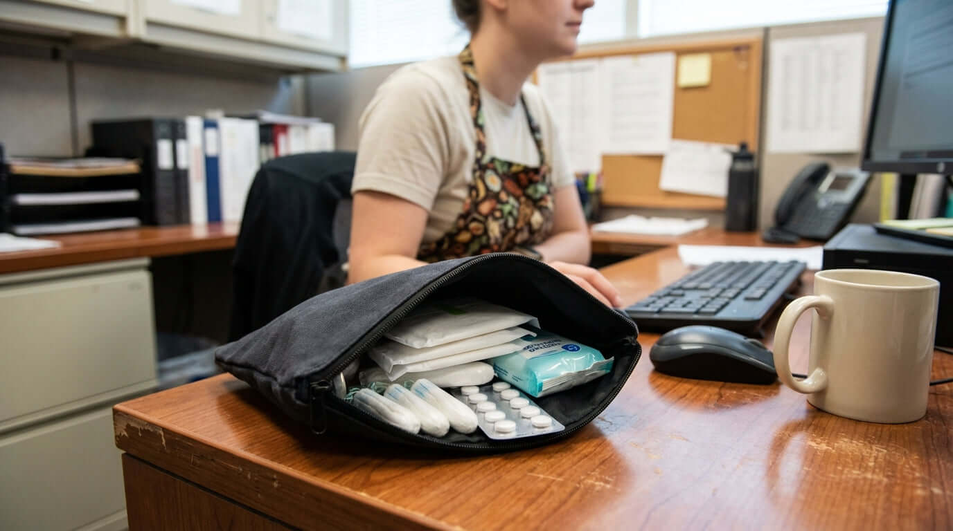 Period Emergency Kit for Work Desk: Ultimate Desk Kit – chefstop.ca