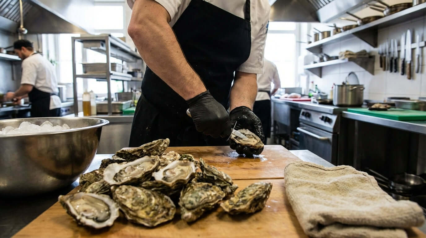 A Chefs Guide to Perfectly Shucking Oysters: Tools and Techniques