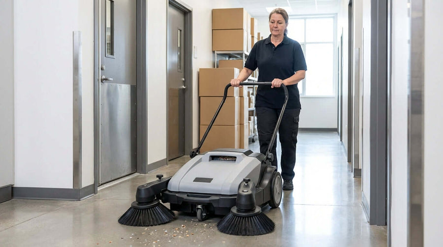 How Mechanical Sweepers Enhance Hygiene and Safety in Food Service
