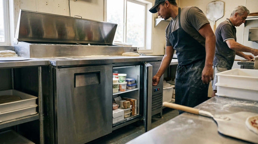 Solid Door vs. Glass Door: Which Undercounter Freezer is Right for Your Business?
