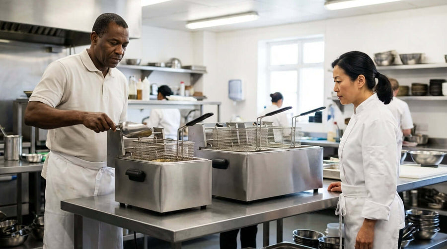 Single vs. Double Tank: How to Choose the Perfect Countertop Fryer