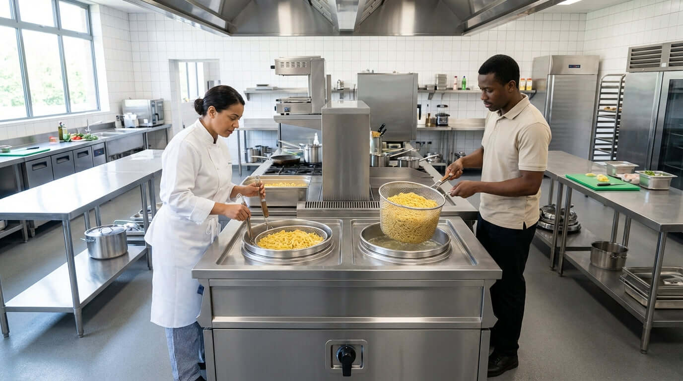 5 façons dont un cucitoir à pâtes commercial maximise la rentabilité de votre restaurant