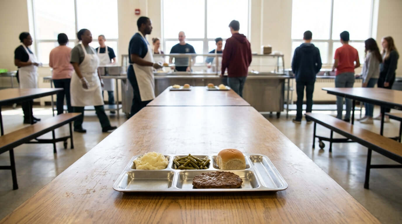 More Than Just a Plate: How Compartment Trays Revolutionize Cafeteria Service