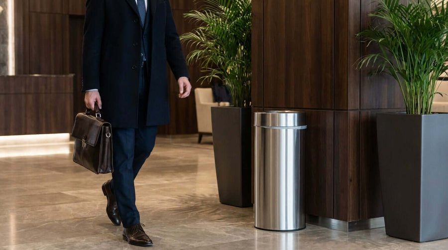 First Impressions Count: The Impact of Upscale Waste Bins in Lobbies and Entrances