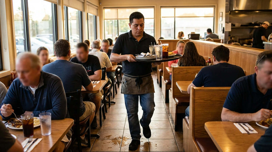 Why Non-Slip Trays are a Non-Negotiable for Restaurant Safety