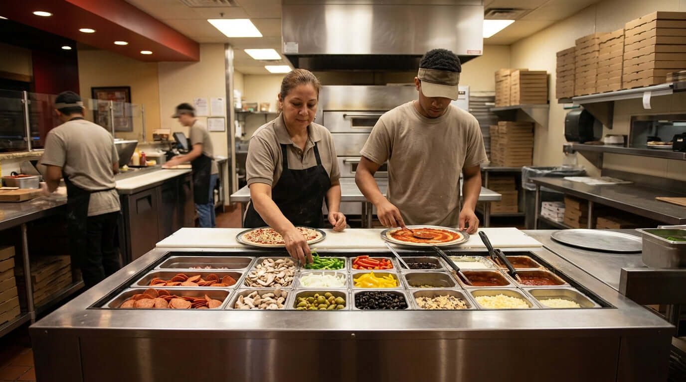 Why Every Pizza Parlor Needs a High-Quality Topping Station
