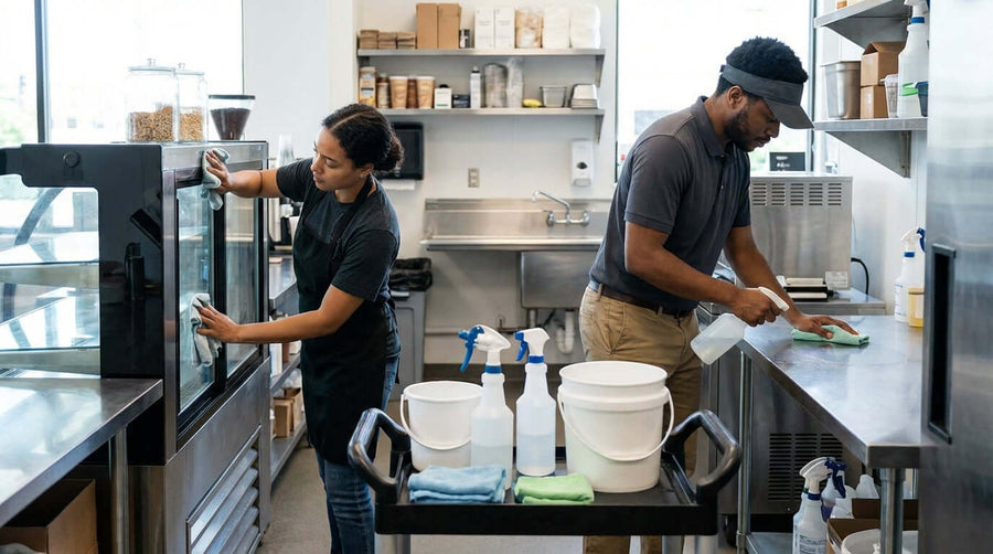 Beyond the Counter: Essential Cleaning Tips to Make Your Merchandise Shine